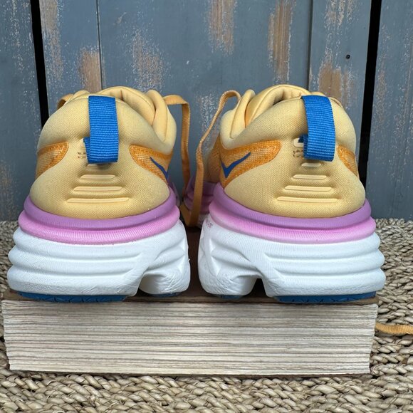 HOKA Women's Bondi 8 Sneaker Impala Cyclamen Sz 8 - Picture 6 of 16